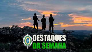 Treinamento DQBRN integrado - Operação Falcão-Montanha - Destaques da Semana
