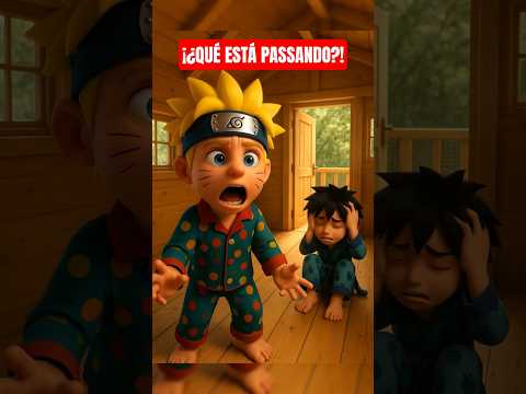 ¡Naruto construyó una casita... pero Sasuke lo destruyó todo!