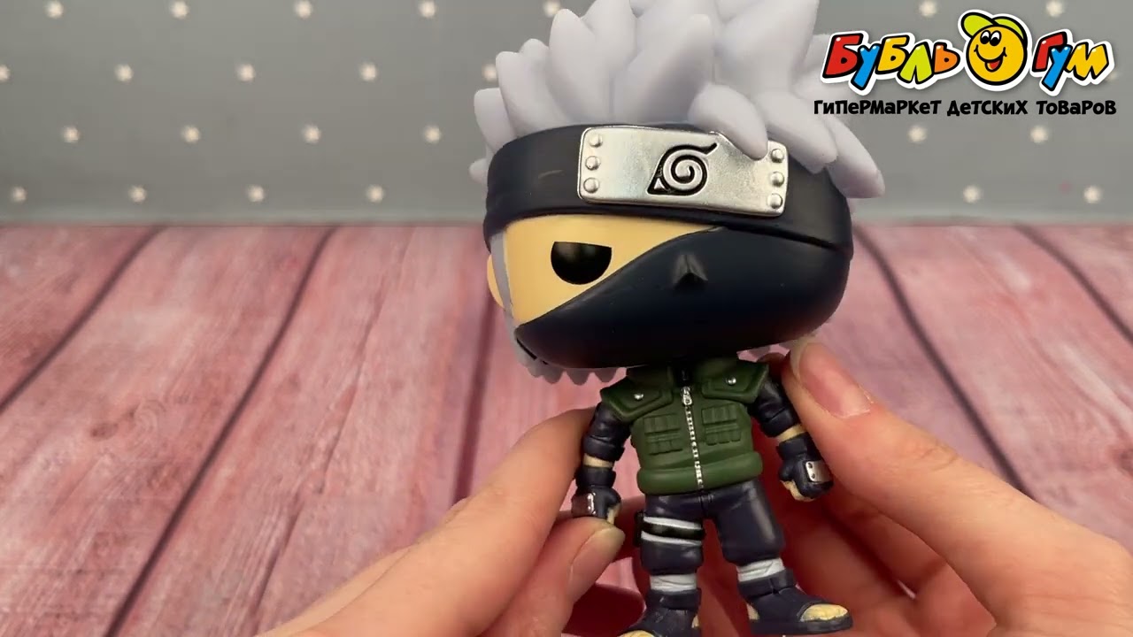 Фигурка коллекционная Funko POP Naruto Какаси Хатакэ - видео Фигурка коллекционная Funko POP Naruto Какаси Хатакэ - видео