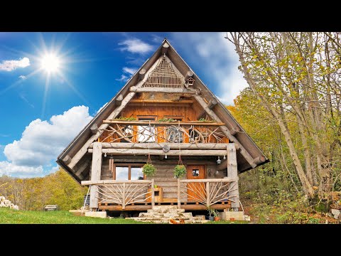 Building our DREAM Log Cabin / Working OFF GRID /2 Years Review ( DIY Woodworking )