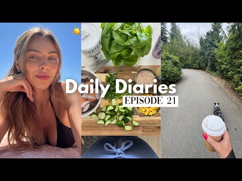 balancing health and enjoying life, skincare, testing perfumes | daily diaries ep. 21