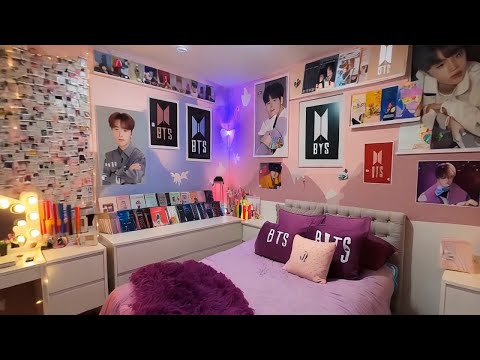 Beautiful BTS Army Girls Bedroom Design ideas