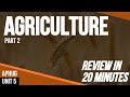 Agricultural Practices and Global Issues