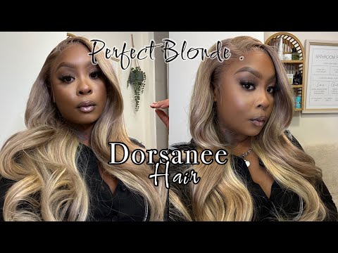 The Perfect Toned Blonde Wig With Low and Highlights | DORSANEE HAIR