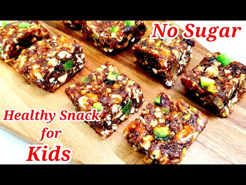 பசங்க Energy க்கு தினமும் 1 கட்டாயம் குடுங்க | Date Bar Recipe in Tamil | Dates Recipe in Tamil