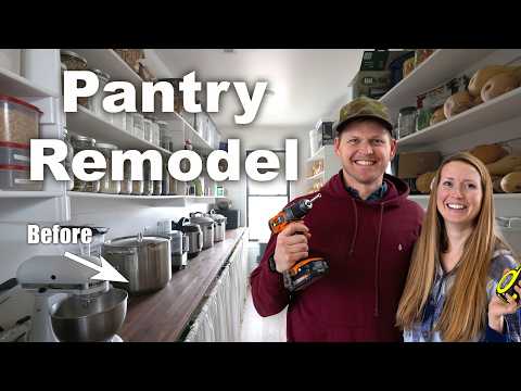 DIY Pantry Remodel (Part 1) | Demo & New Cabinets