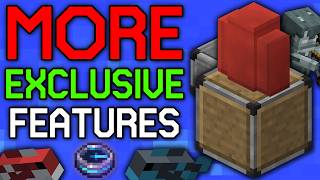 Even MORE Minecraft Bedrock Exclusive Features!