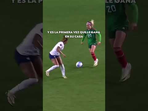 ¡La selección mexicana de fútbol femenino logra una victoria histórica! ?⚽️ ?#PanamSports #Futbol