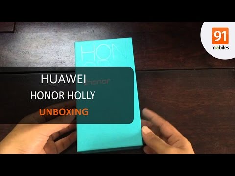 (ENGLISH) Huawei Honor Holly: Unboxing - Hands on - Price