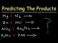 Predicting Products of Chemical Reactions: Key Concepts and Examples