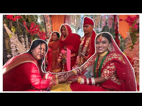Sasural mein meri entry aur mera muh dikhayi 😍 || v vlog || Varsha Thapa