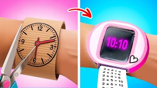 HOW TO MAKE COOL SCHOOL SUPPLIES 🤫🚀 Genius Crafts for a Fun School Year by 123 GO! Genius