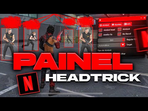 PAINEL EXTERNAL HEADTRICK ANDROID E IOS 😈 NOVO XIT FREE FIRE 🎯 | LINK DIRETO