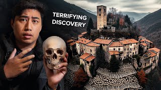Alone In an ABANDONED GHOST TOWN Found HUMAN REMAINS (UNDISCOVERED CATACOMBS)