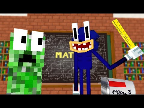 Minecraft Mobs : Shin Sonic Become Teacher - Minecraft Animation