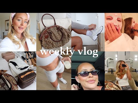 VLOG | erewhon in brisbane? first vintage designer bag, content BTS, appointments, packing etc