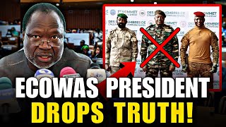 BREAKING: ECOWAS President Spills ALL on Burkina Faso, Mali, Niger’s Secret Deal!