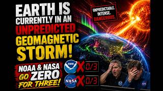 Earth Is Currently In An  Unpredicted Geomagnetic Storm?