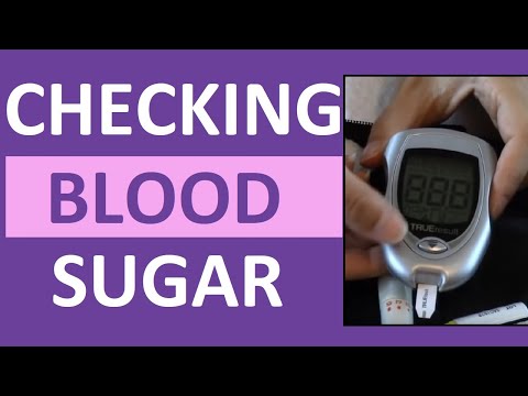 Checking Blood Sugar (Glucose) Level | How to Use a...