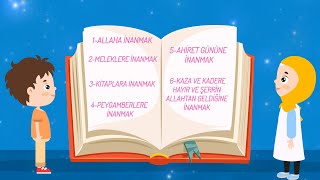 İmanın Şartları Altıdır 🌙 | Eğitici Çocuk İlahisi | Kolay ve Neşeli İman Şarkısı | Din Dersi
