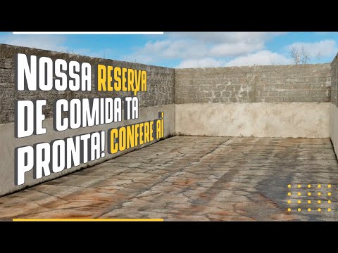 NOSSA RESERVA DE COMIDA TÁ PRONTA! CONFERE AÍ