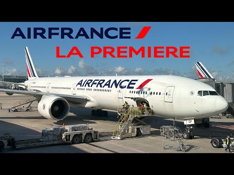 FIRST CLASS  -  🇫🇷 Paris CDG - Miami MIA 🇺🇸  Air France Boeing 777 [Full Flight Report]  La Première