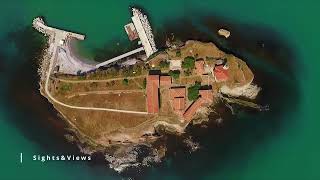 Остров св.Анастасия / St .Anastasia Island | Drone video