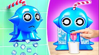 Who Wins the Water Battle? Shower VS Dispenser DIY Challenge 💧🏠