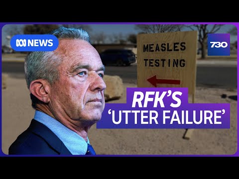 YouTube video thumbnail: Measles Outbreak in US Prompts Criticism of Robert F Kennedy Jr