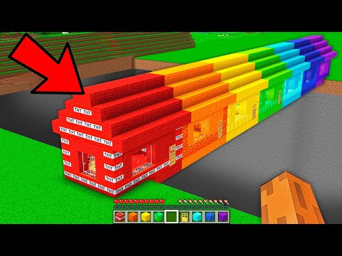 ESTAS SON LAS 7 ESTRUCTURAS MAS COLORIDAS DE TODO MINECRAFT