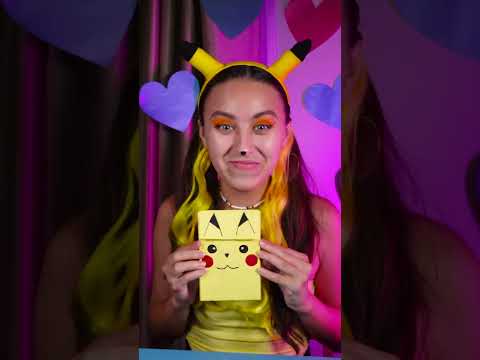 Cute Pikachu 📝 Paper Organizer Played Backwards! 🔄⚡