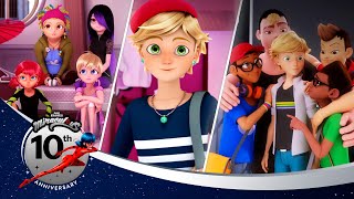 MIRACULOUS | 🔝 AMISTAD 🐞 | Los 10 mejores momentos | 10.º aniversario 💫