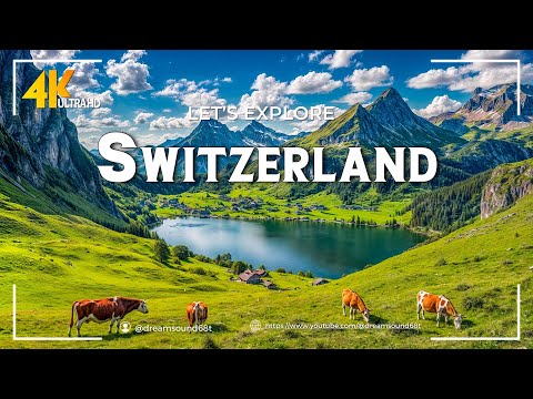 Majestic Switzerland 4K | Ultimate Relaxation with Breathtaking Views and Peaceful Music in Ultra HD