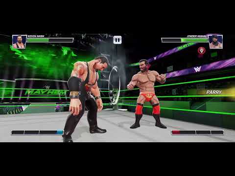 WWE Mayhem Gameplay | Versus Mode | Kevin Nash vs Jinder Mahal