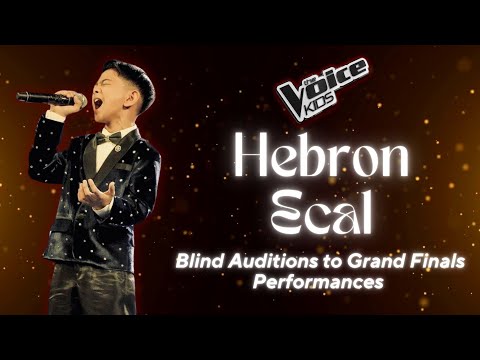 Jan Hebron Ecal’s charismatic performances on ‘The Voice Kids!’ | Blind Auditions to Finals