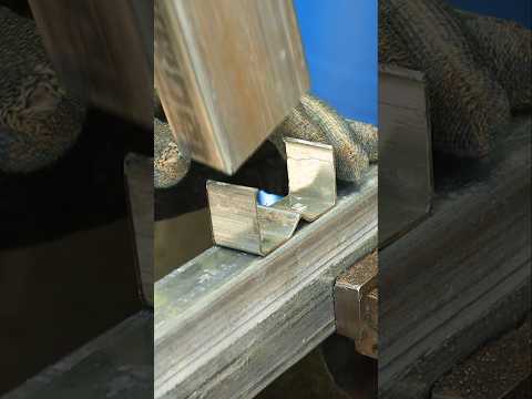Metal joint with Pop rivets #metalwork  #welding #ideas