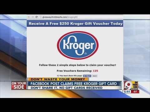 Kroger Gift Coupon Hoax 07 2021