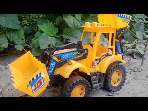 car fitting cartoon car and track jcb 3dx mechanic fitting new viral video