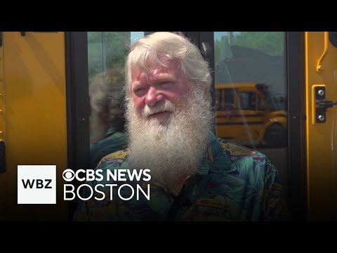 YouTube video thumbnail: Maine Bus Driver Describes His Unusual Tradition for Ending the School Year