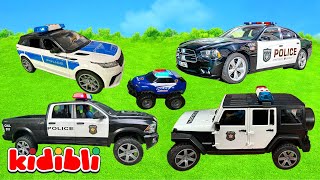 Voiture de Police pour Enfants 🚓 Aventures de Policier avec Jouets 🚨 Vidéo Éducative | Kidibli