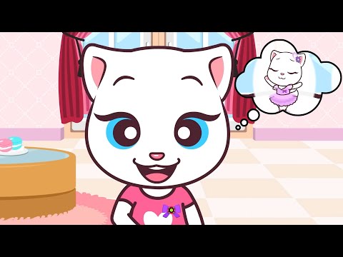 Talking Tom Heroes - Talking Angela The Super Ballerina | Cartoons for Kids | Hooplakidz TV