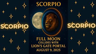 Scorpio, Big Changes Ahead! 🔮 Full Moon Tarot Reading | August 2025