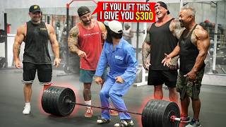 BODYBUILDER challenged JANITOR ANATOLY
