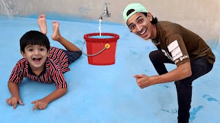 We made Swimming Pool At Roof 💦| Pumpi Ko Terna Shuru Hogaya 😂|