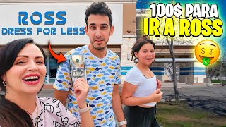 Le Doy 100 Dólares a Mia y Harolin para Gastar en ROSS 😅 Sandra Cires Vlog
