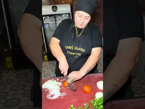 SALATA BENİM İŞİM TARİHİ ADANA KEBAPÇISI KAYSERİ #işbirliği #food #kebap #streetfood #كباب #سلطة