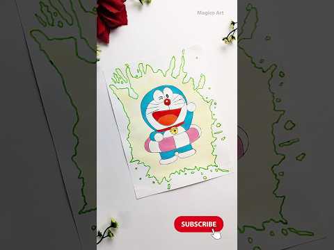 Doraemon 😍☺️ #art #shorts #trending #viral #magicoart_ #doraemon #cartoon