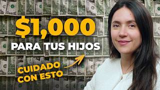 Trump Accounts explicadas: $1,000 por hijo nacido entre 2025 y 2028