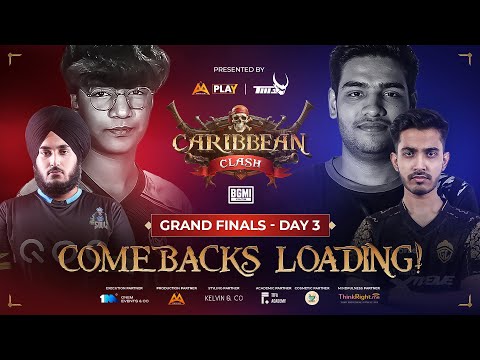 Caribbean Clash | Grand Finals D3 | BGMI | Ft. iQOO SouL, Godlike, Likitha Esports