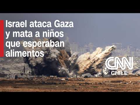 Bombardeo israelí deja 22 muertos en Gaza: 10 eran niños que esperaban alimentos